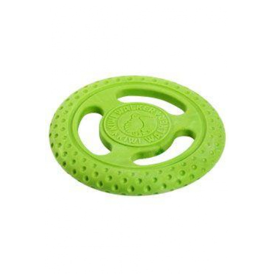 Hračka pes FRISBEE MAXI pláv. z TPR zelená Kiwi