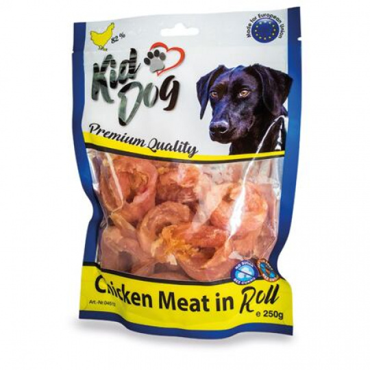 KIDDOG kuracie mäso v rolke 250 g KIDDOG kuracie mäso v rolke 250 g