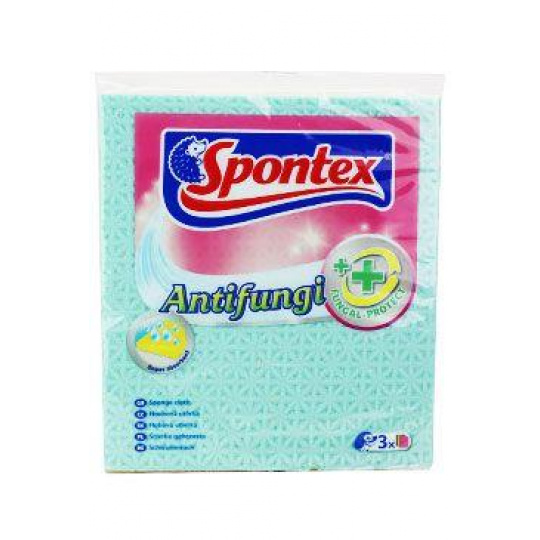 Utierky hubové antibakteriálne Spontex 3ks