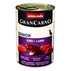 Animonda pes GRANCARNO konz. SENIOR hovězí/jehn 400g Animonda pes GRANCARNO konz. SENIOR hovězí/jehn 400g