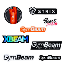 Nálepky 8Pack - GymBeam Nálepky 8Pack - GymBeam