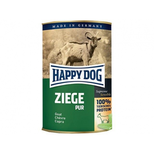 Happy Dog PREMIUM - Fleisch Pur - kozie mäso konzerva 400 g Happy Dog PREMIUM - Fleisch Pur - kozie mäso konzerva 400 g
