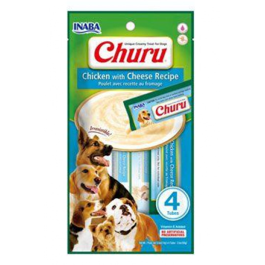 Churu Dog Kuracie s Syrom 4x14g