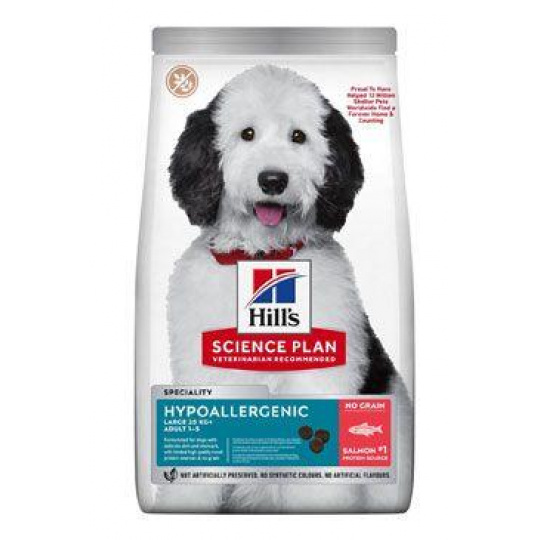 Hill's Can. SP Hypoallerg Adult Large Salmon 12kg Hill's Can. SP Hypoallerg Adult Large Salmon 12kg