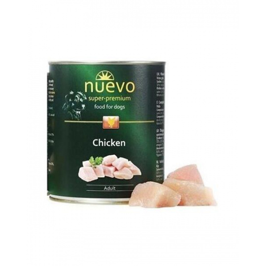 NUEVO dog Adult Chicken bal. 6 x 800 g konzerva NUEVO dog Adult Chicken bal. 6 x 800 g konzerva