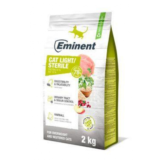Eminent Cat High Premium Light/Sterile 2kg