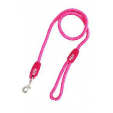 Vodítko BUSTER Reflective lanové 120cm/13mm ružové