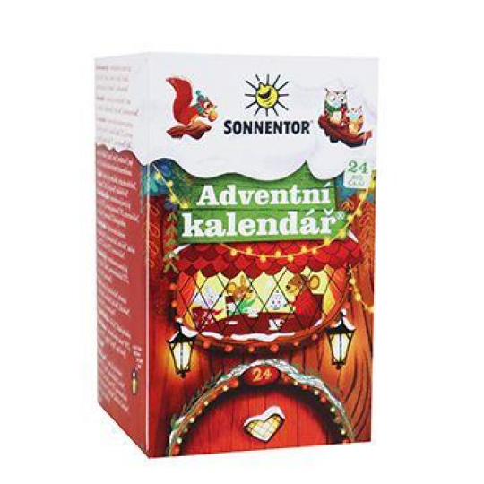 Čaj Sonnentor Adventný kalendár 24sacc