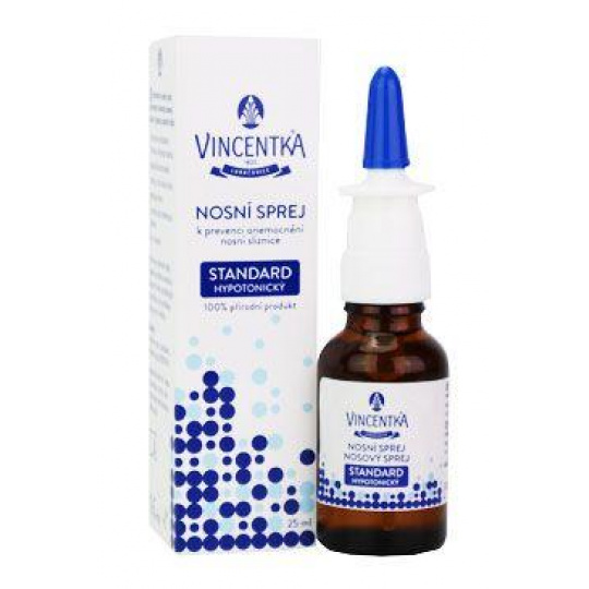 Vincentka nosní sprej STANDARD hypotonický 25ml