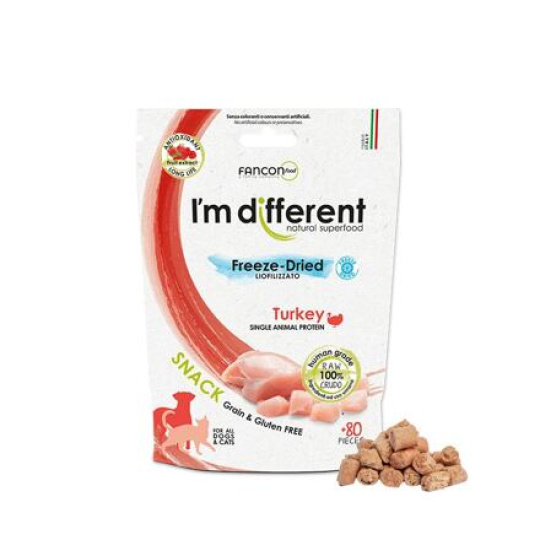 I´M DIFFERENT SNACK krůta - mrazem sušený pamlsek, 40 g