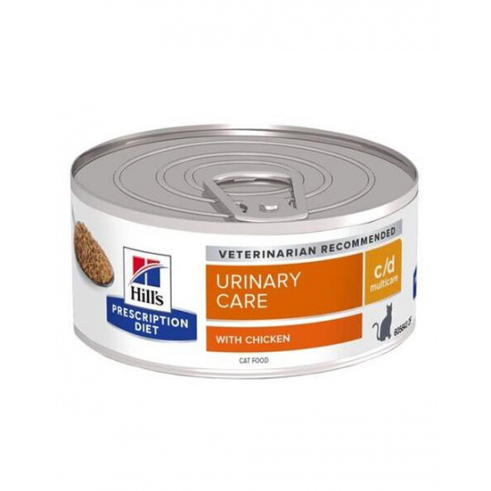 HILLS Diet Feline c/d Multicare Chicken KONZ 156 g HILLS Diet Feline c/d Multicare Chicken KONZ 156 g