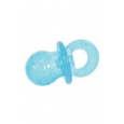 Hračka pes PACIFIER TPR POP cumlík 10cm tyrkys Zolux