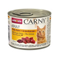 Animonda CARNY® cat Adult hovädzie, kura a kačacie srdcia bal. 6 x 200 g konzerva