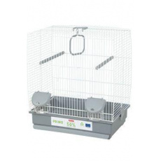 Klietka pre vtáky PRIMO Carla 40cm biela/sivá Zolux