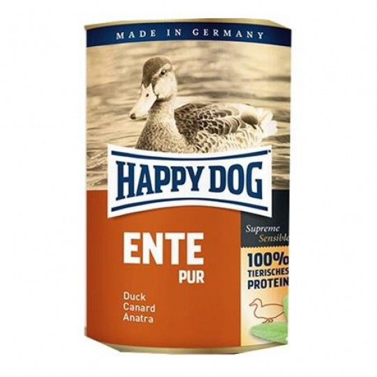 Happy Dog PREMIUM - Fleisch Pur - kačacie mäso konzerva 800 g Happy Dog PREMIUM - Fleisch Pur - kačacie mäso konzerva 800 g
