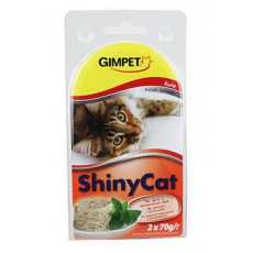 Gimpet ShinyCat konz. kurča 2x70g