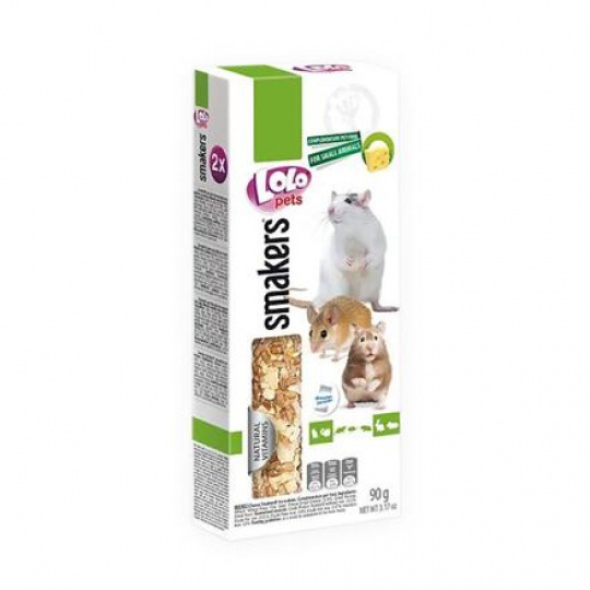 LOLO SMAKERS 2 triedy so syrom pre hlodavce 90 g