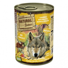 Natural Greatness klokan, ananás, mango, spirulina - EXOTIC konzerva pre psy 400 g