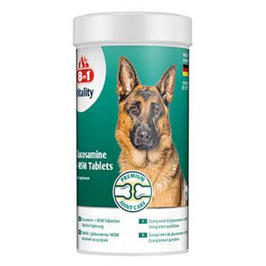Vitality Glucosamine+MSM 8in1 for Adult&Senior 55tbl Vitality Glucosamine+MSM 8in1 for Adult&Senior 55tbl