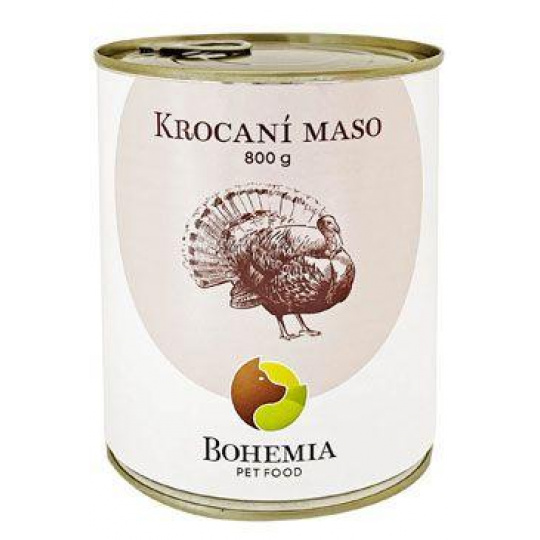 Bohemia Morčacie mäso vo vlastnej šťave 800g