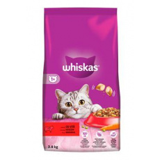 Whiskas Dry s hovädzím mäsom 3,8kg Whiskas Dry s hovädzím mäsom 3,8kg
