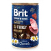 Brit Premium Dog by Nature  konz Turkey & Liver 400g