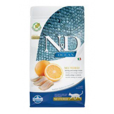 N&D OCEAN CAT NEUTERED Adult Herring & Orange 1,5kg