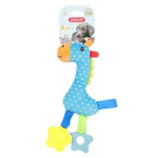 Hračka pes PUPPY Rio Žirafa plyš modrá Zolux