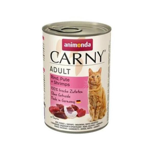 Animonda CARNY® cat Adult hovädzie,morka a krevety bal. 6 x 800 g konzerva