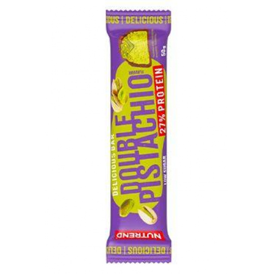 Nutrend Delicious Bar double pistácia 50g