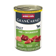 GRANCARNO Adult - hovězí, kachní srdce  400g