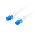 LANBERG PATCHCORD S/FTP CAT.6A 10M BÍLÝ LSZH
