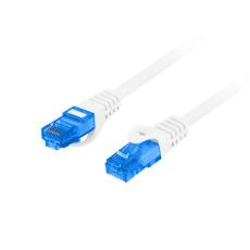 LANBERG PATCHCORD S/FTP CAT.6A 10M BÍLÝ LSZH