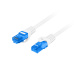 LANBERG PATCHCORD S/FTP CAT.6A 10M BÍLÝ LSZH