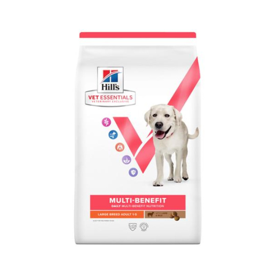 HILLS VE Canine Multi Benefit Adult Large Breed Lamb & Rice 14 kg NEW