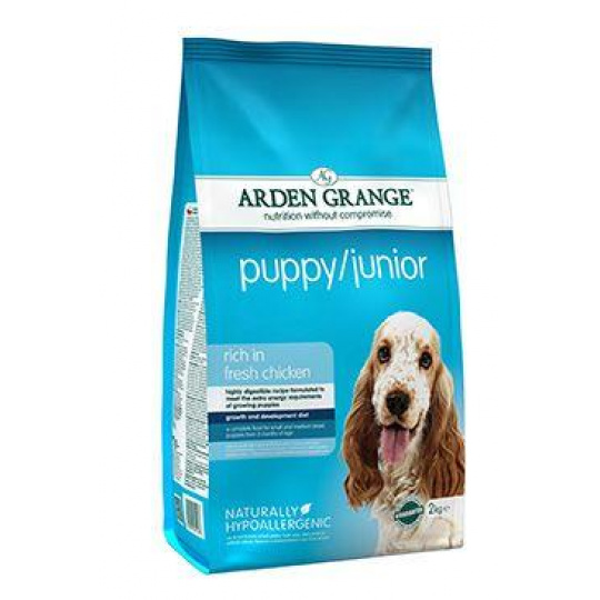Arden Grange Dog Puppy/Junior bohaté na čerstvé kuracie mäso.2kg