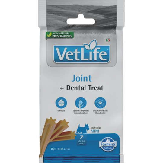 Pamlsok Farmina Vet Life Dog Joint Adult Mini 60g