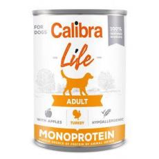 Calibra Dog Life konz.Dospelý Turecko s jablkami 400g Calibra Dog Life konz.Dospelý Turecko s jablkami 400g