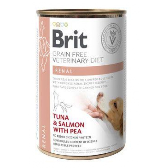 Brit VD Dog GF konz Renal 400g Brit VD Dog GF konz Renal 400g