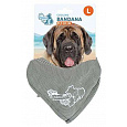 CoolPets chladící šátek Beige vel. L/85x40cm