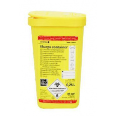 Kontejner pro medicínský odpad 0,25l CVET Kontejner pro medicínský odpad 0,25l CVET