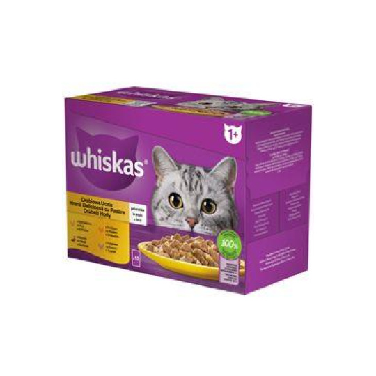 Whiskas kaps. Core drůbeží výběr v želé 12x85g