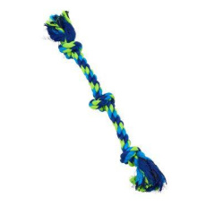 Hračka pes BUSTER Dent.Rope 3 uzly modrá/limet.25cm XS Hračka pes BUSTER Dent.Rope 3 uzly modrá/limet.25cm XS