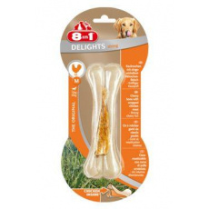 Pochúťka 8in1 Delights Chicken Bones Strong M/1ks Pochúťka 8in1 Delights Chicken Bones Strong M/1ks