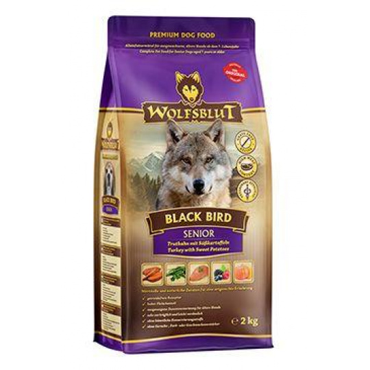 Wolfsblut Dog Senior Black Bird 2kg