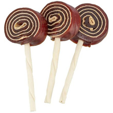 PREMIO Lolly, lízátko s kachnou a treska, 11 cm/ 80 g PREMIO Lolly, lízátko s kachnou a treska, 11 cm/ 80 g