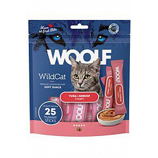 WOOLF WildCat Cream Regular Tuna&Shrimp 25x14g