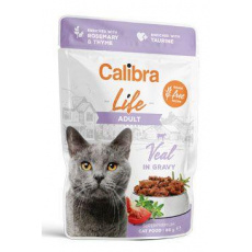 Calibra Cat Life kapsička Adult Teľacie v omáčke 85g Calibra Cat Life kapsička Adult Teľacie v omáčke 85g