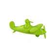 Hračka pes AERO latex, pískacia, zelená 19cm Kiwi