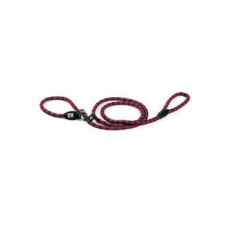 Vodítko povrazové 2v1 180cm ružovo/čierna Kiwi Vodítko povrazové 2v1 180cm ružovo/čierna Kiwi